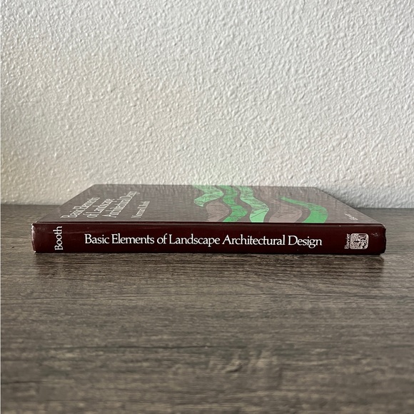 Vintage Hardcover: Basic Elements of Landscape Architectural Design Book - Picture 1 of 8